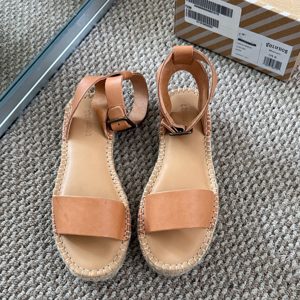 Soludos Espadrilles Sandals Size 6